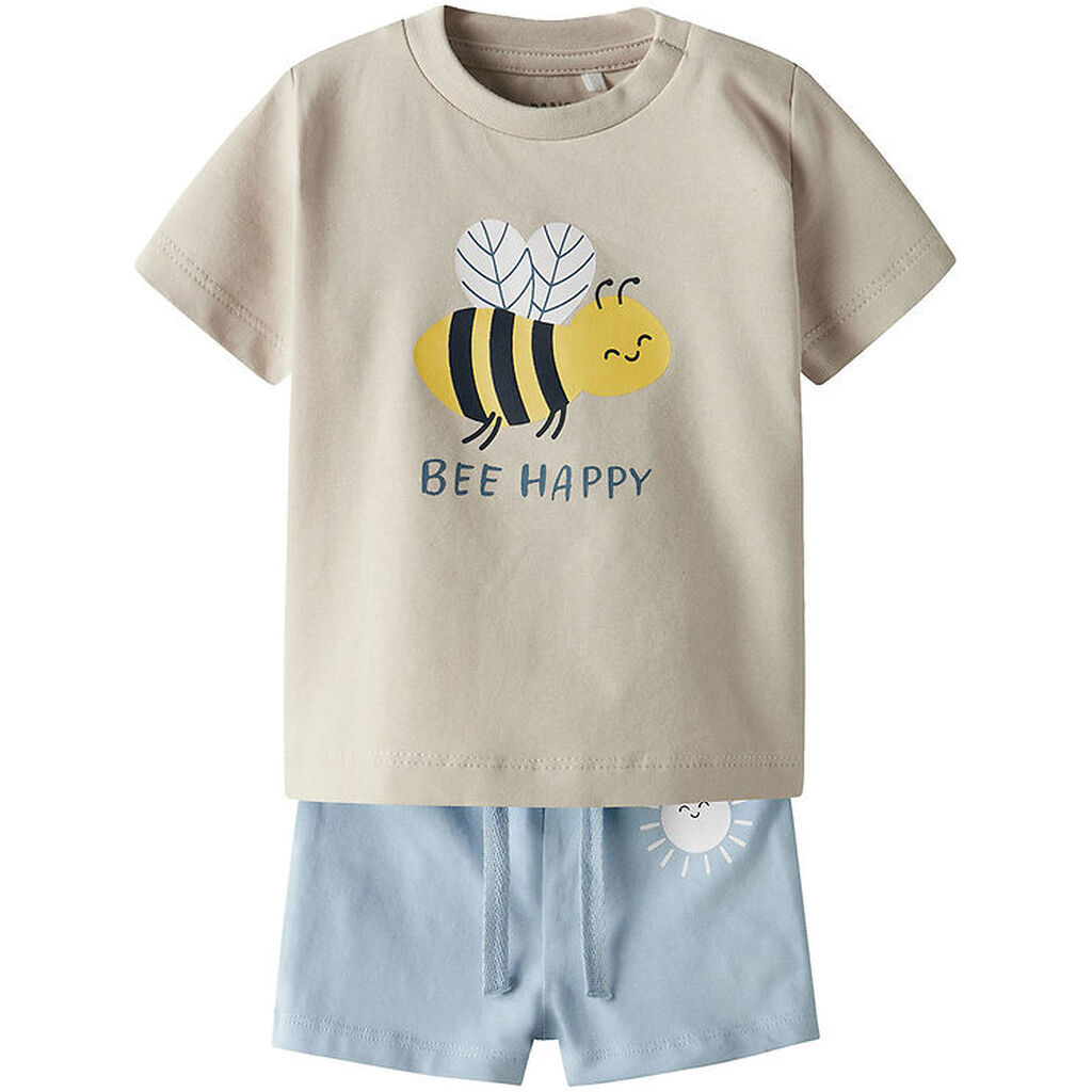 Name It Shortssæt - 2-pak - NmmVroels - Peyote/Celestial Blue