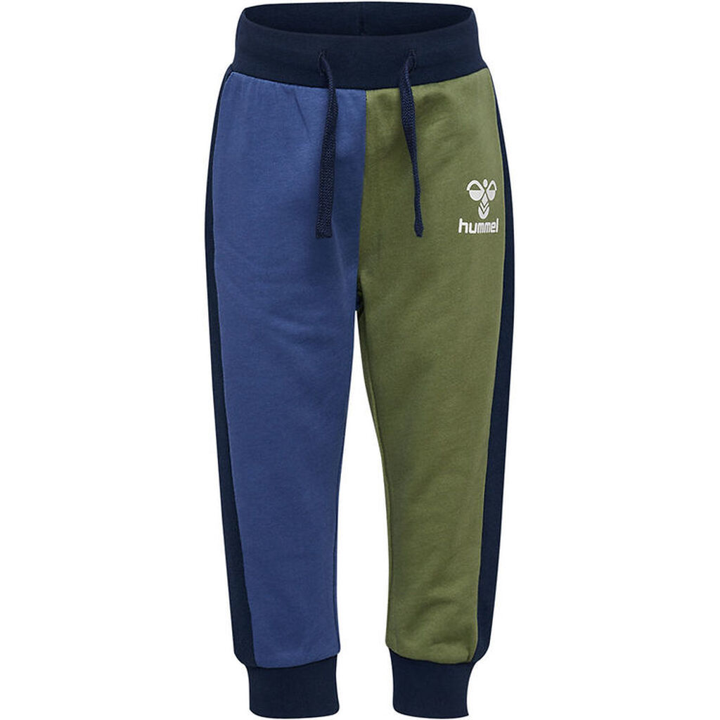 Hummel Sweatpants - hmlAssym - Black Iris m. Logo