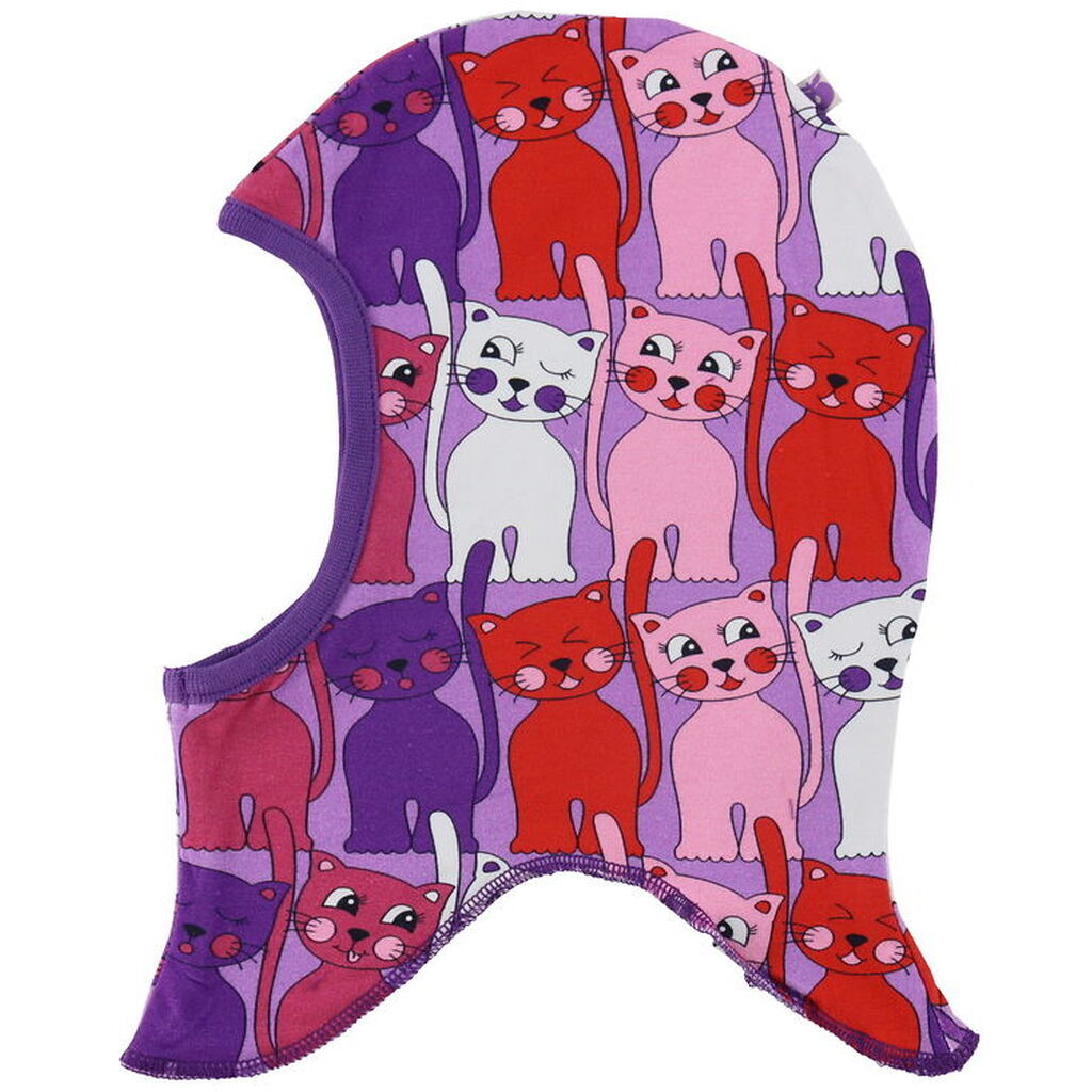 Småfolk Elefanthue - 2-lags - Vendbar - Viola m. Retro Æbler & K