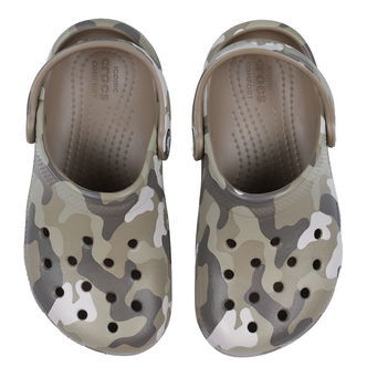 Crocs Sandaler - Classic Camo Clog K - Mushroom/Multi