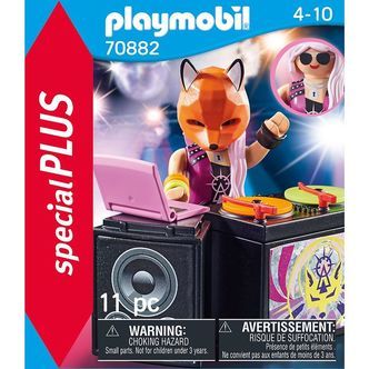 Playmobil SpecialPlus - DJ Med Pladespiller - 70882 - 11 Dele