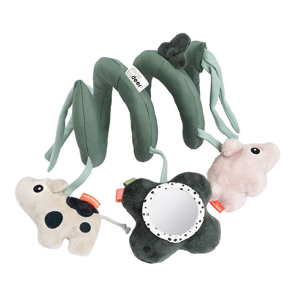 Done By Deer Aktivitetslegetøj - Tiny Farm - Grøn