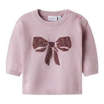 Name It Bluse - Strik - NbfRebow - Keepsake Lilac