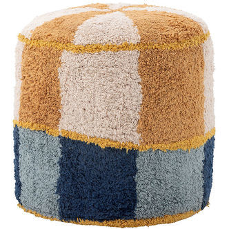 Bloomingville Puf - 40x35 cm - Kio - Blå