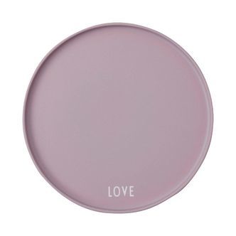 Design Letters Tallerken - Love - Favourite - Lavendel