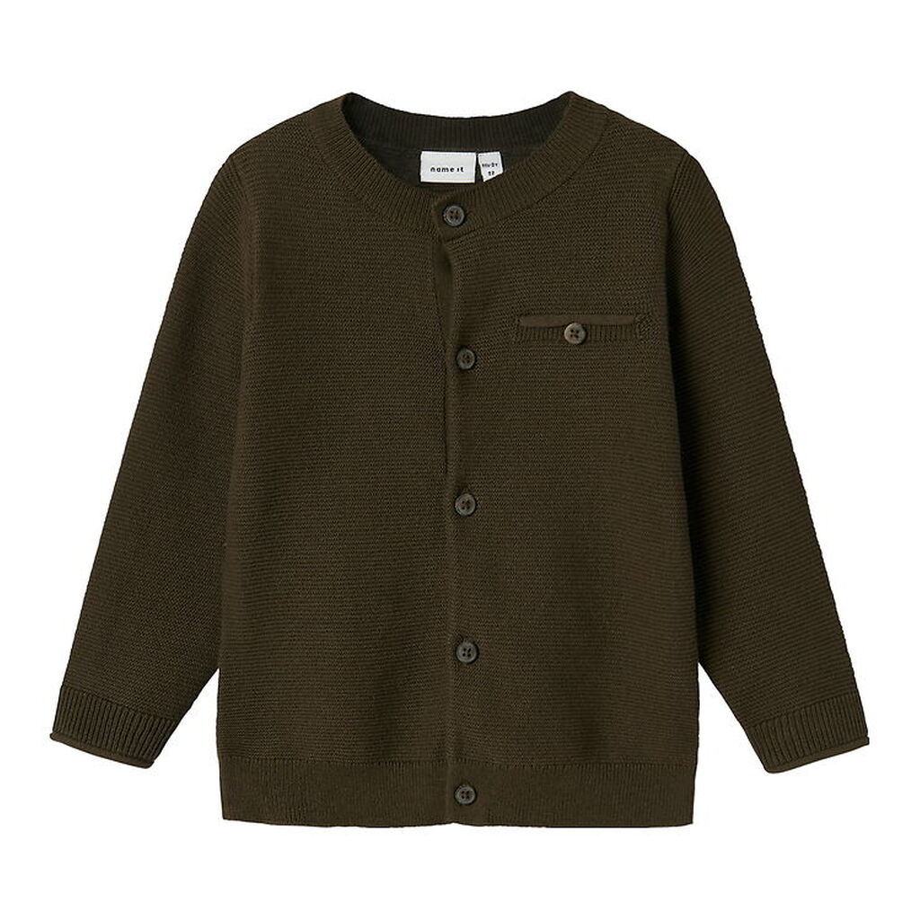 Name It Cardigan - Strik - NmmLuther - Turkish Coffee