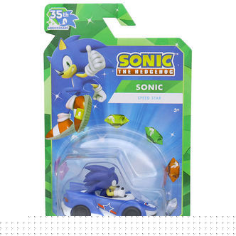 Sonic Legetøjsbil - 6 cm - Sonic Speed Star