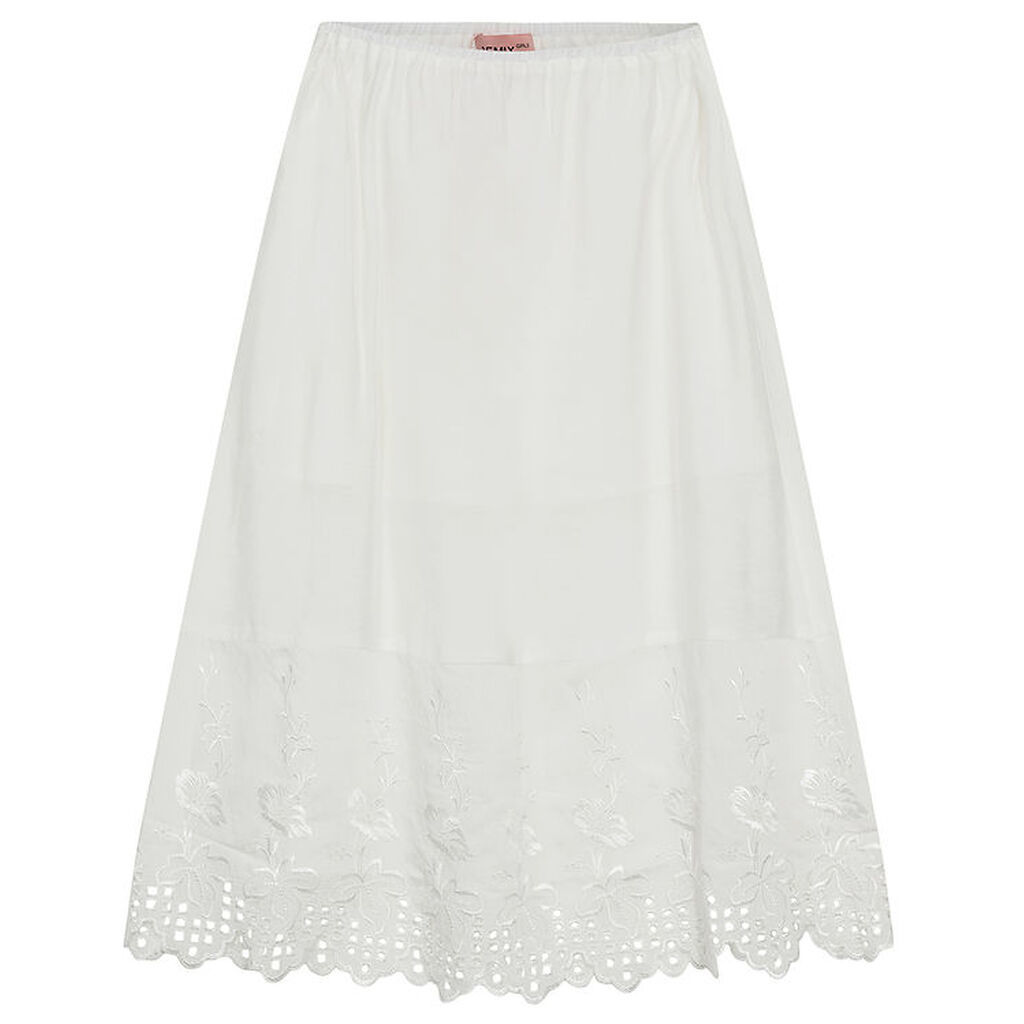 Designers Remix Nederdel - Vera Broderie - Cream