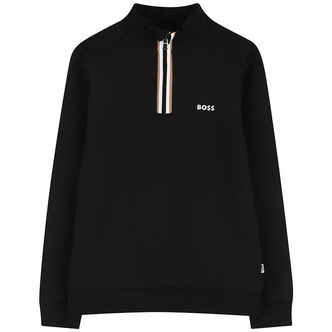 BOSS Bluse m. Lynlås - Sort