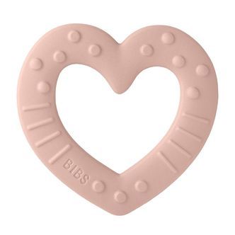 BIBS Bidering - Heart - Blush