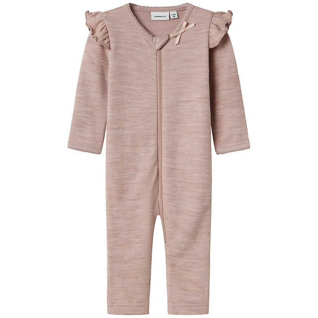 Name It Heldragt - Uld/Viskose - NbfWyla - Shadow Gray