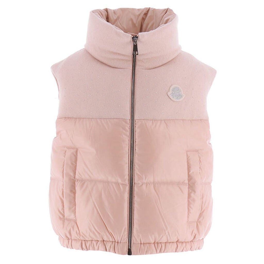 Moncler Dunvest - Suzan - Dusty Rose m. Similisten