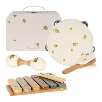 Konges Sløjd Musikinstrumenter - Træ - Glossy - Lemon