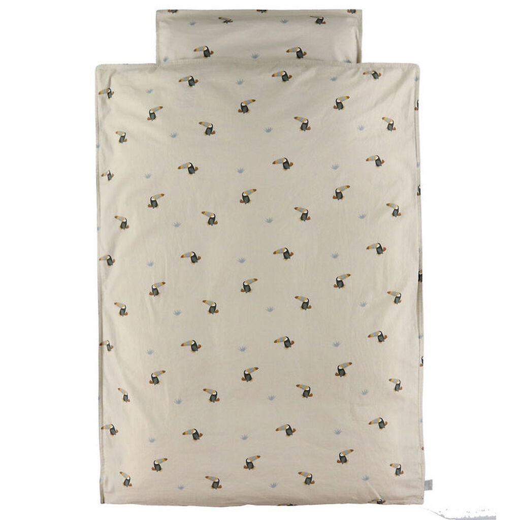 OYOY Sengetøj - Junior - Toucan - Clay