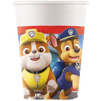 Decorata Party Papkrus - 8-pak - 200 ml - Paw Patrol Rescue Hero