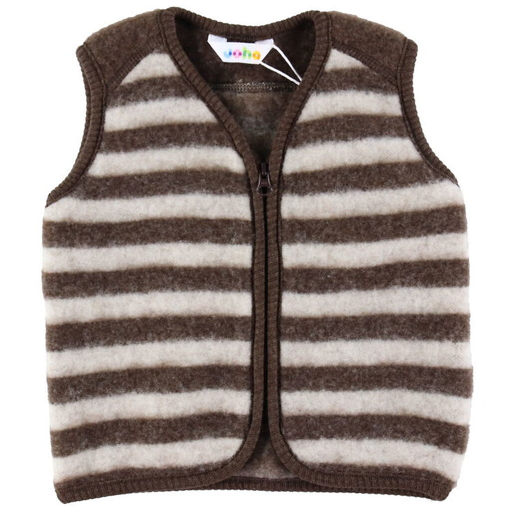 Joha Vest - Uld - Brun