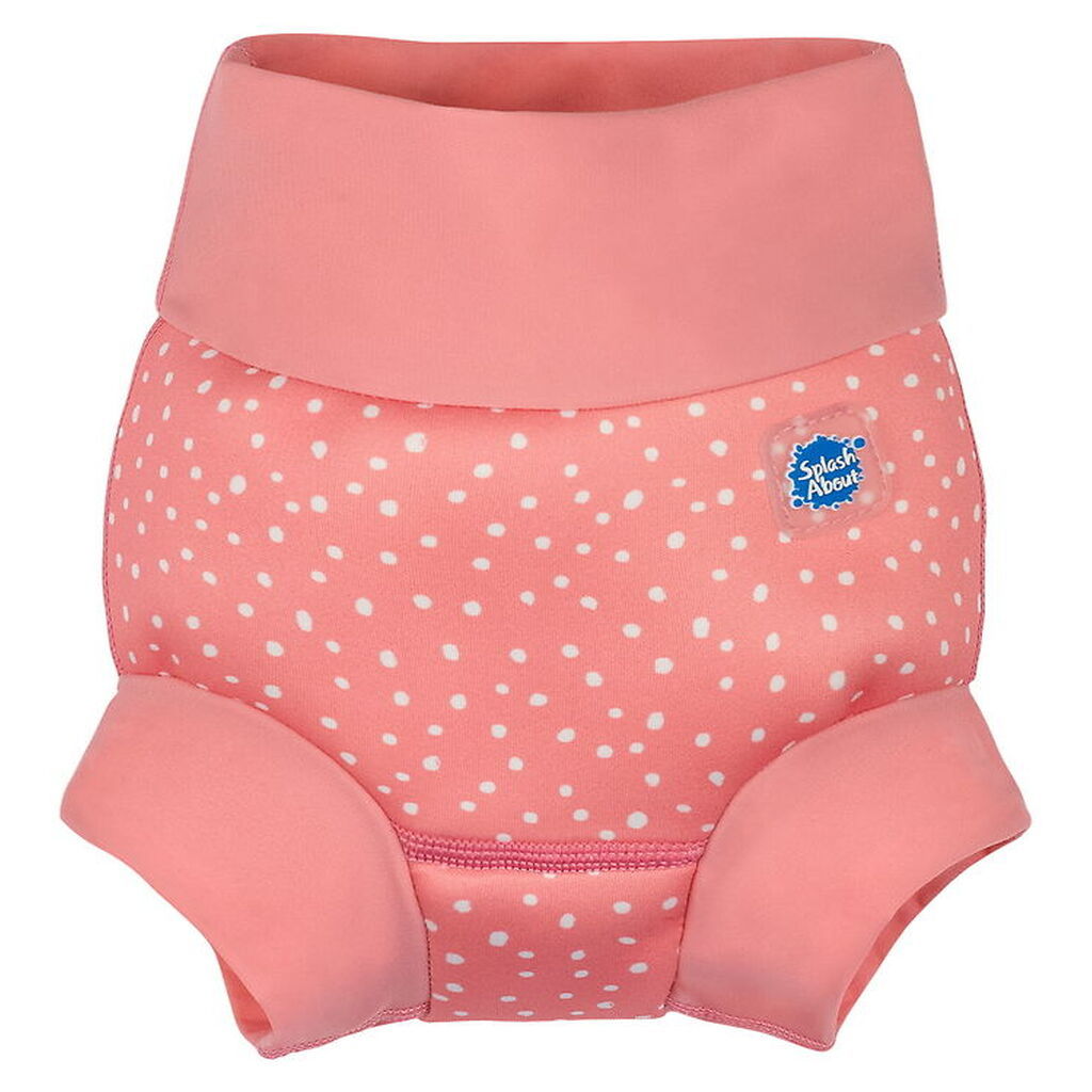 Splash About Blebadebukser - Happy Nappy - Pink Dotty