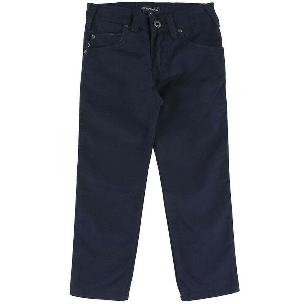 Emporio Armani Bukser - Navy m. Stribe