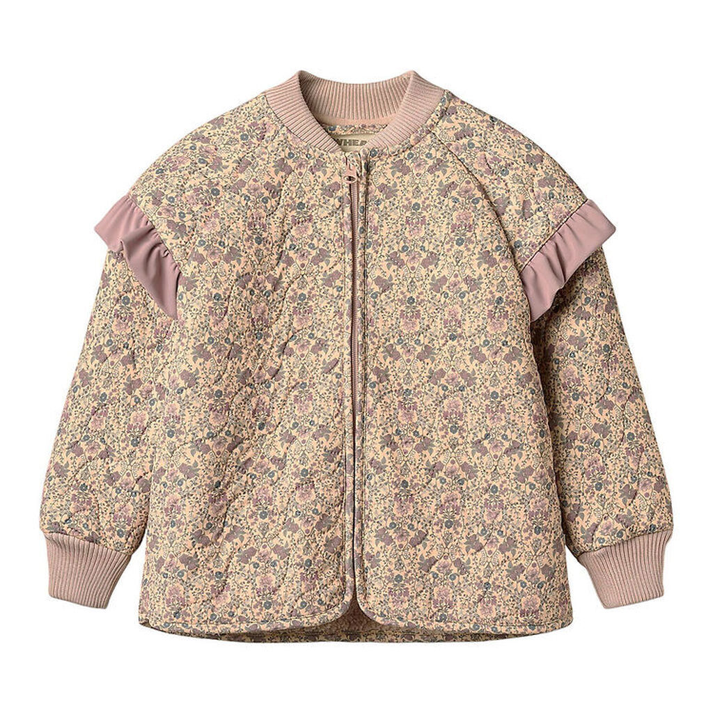 Wheat Termojakke m. Fleece - Ellas - Mellow Peach Tapestry