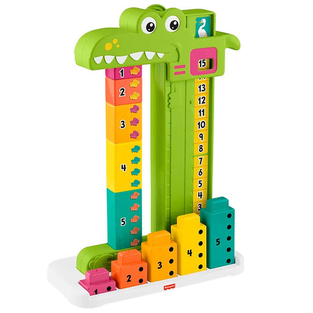 Fisher Price Aktivitetslegetøj - Adding Alligator