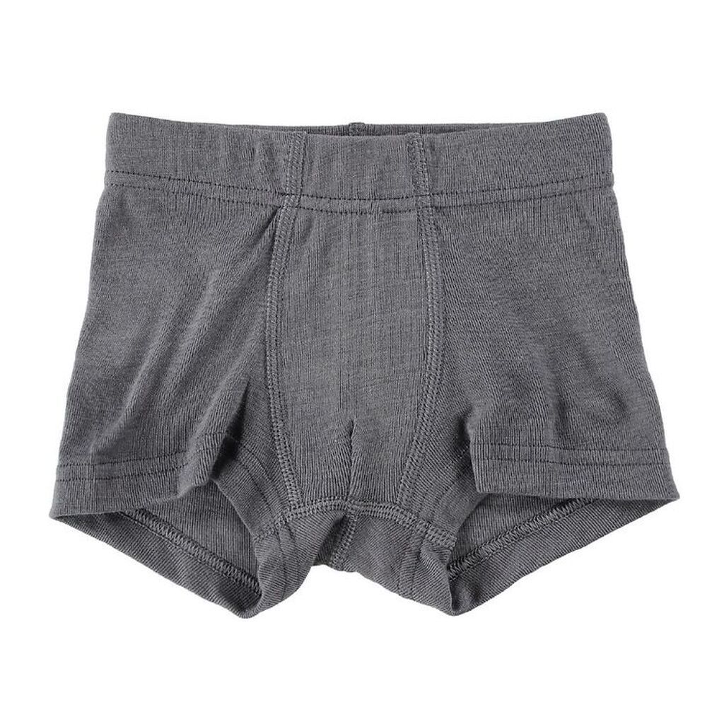 Joha Boxershorts - Uld/Silke - Mørkegrå