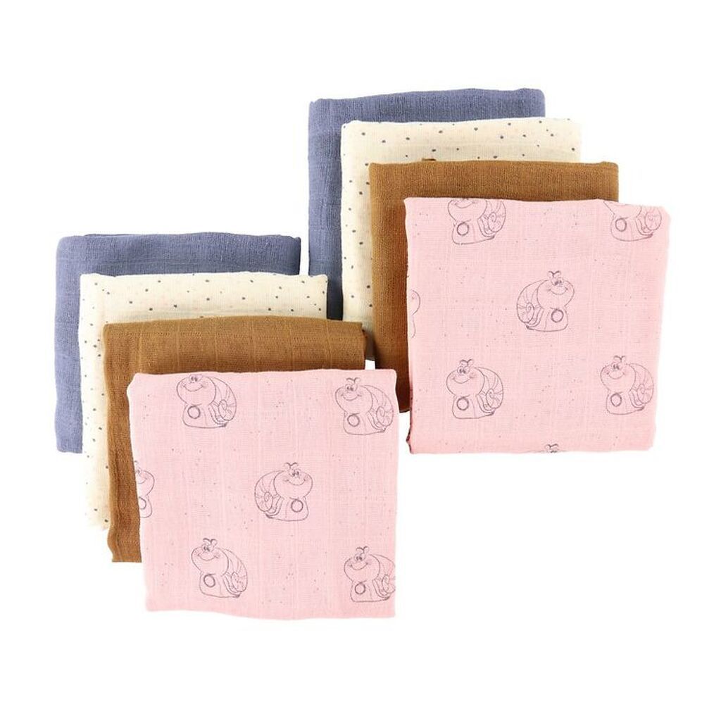 Pippi Stofbleer - 8-pak - 70x70 - Peachskin