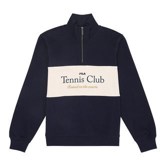 Fila Sweatshirt - Torazza - Black Iris/Egret