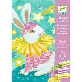 Djeco Kreasæt - Palliet Billeder - Dyrenes Karneval