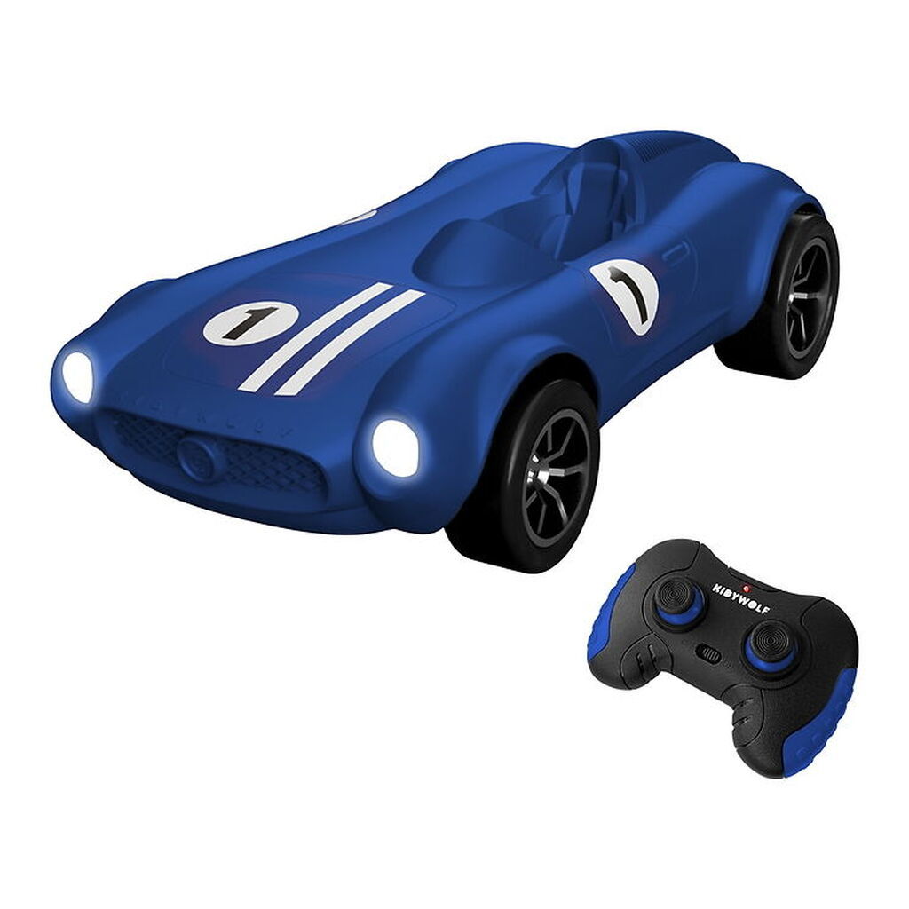 Kidywolf Fjernstyret Bil - Kidycar - 1:12 - Blå