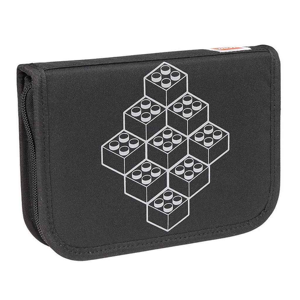 LEGOÂ® Penalhus m. Indhold - Bricks - Sort