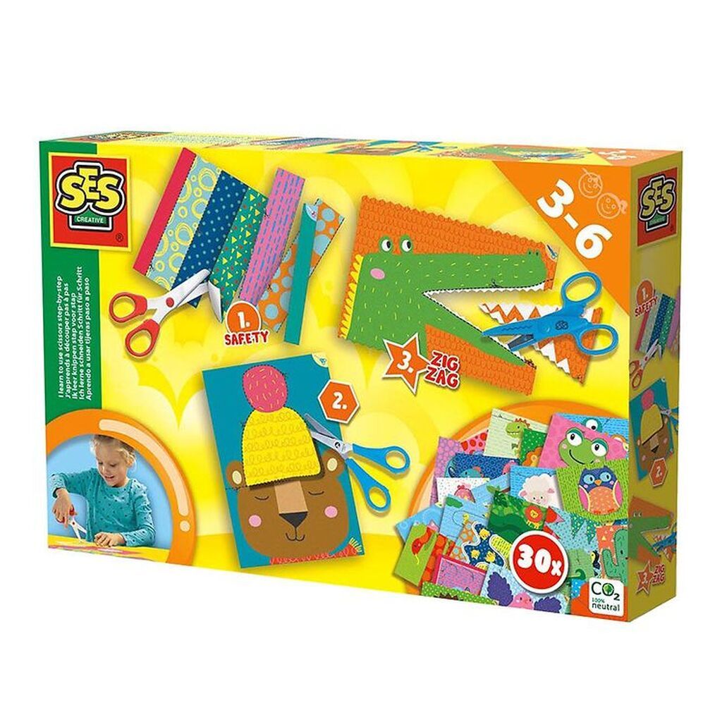 SES Creative Aktivitetssæt - Lær At Bruge Saks