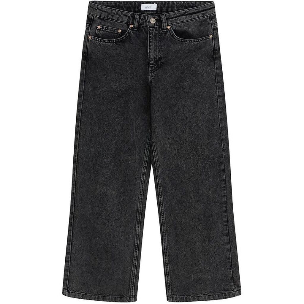 Grunt Jeans - Wide Leg - Dark Grey