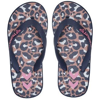 Hummel Klipklapper - Flip Flop Jr. - Black Iris/Leopard