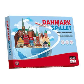 Danspil Brætspil - Danmarksspillet - Ny Udgave