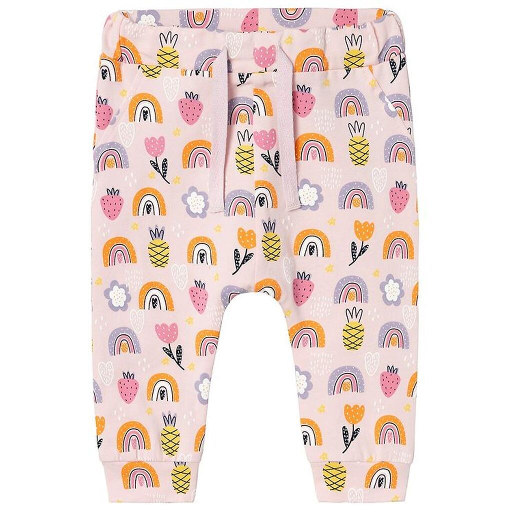 Name It Bukser - NbfVandora - Parfait Pink/Rainbow