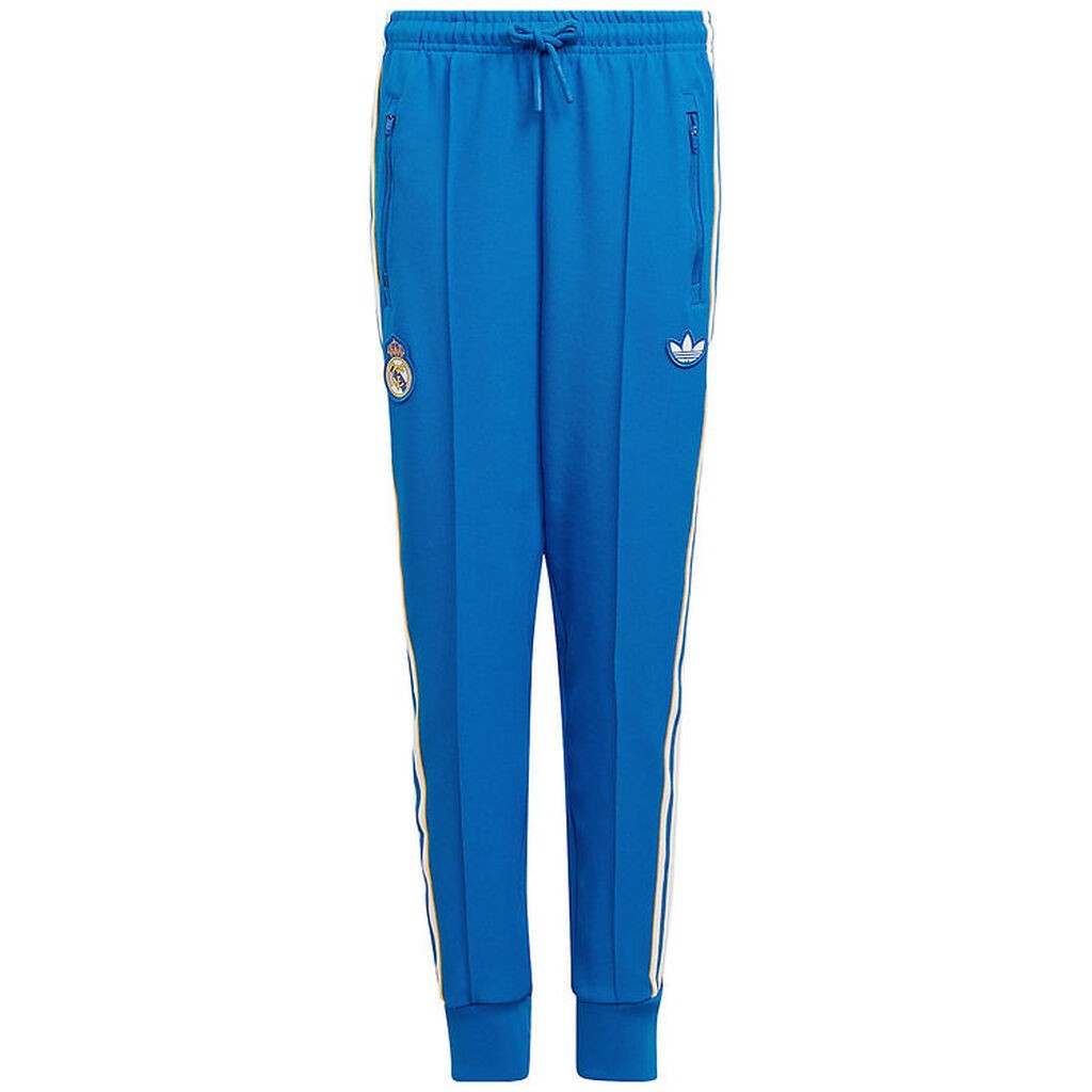 adidas Originals Bukser - Real Madrid - Blue Bird/Hvid