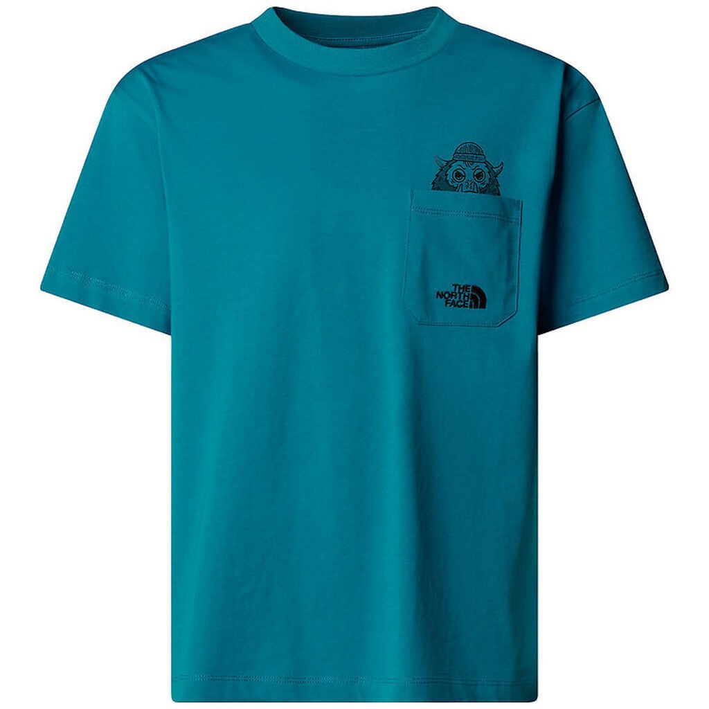 The North Face T-shirt - Oversize - Dusk Blue m. Print