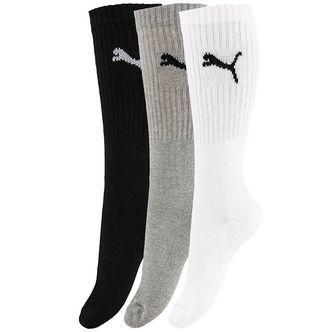 Puma Strømper - 3-pak - Sport - Hvid/Gråmeleret/Sort