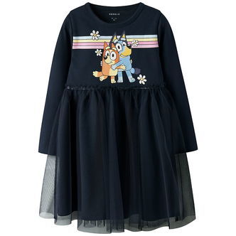 Name It Kjole - NmfJean - Bluey - Navy Blazer