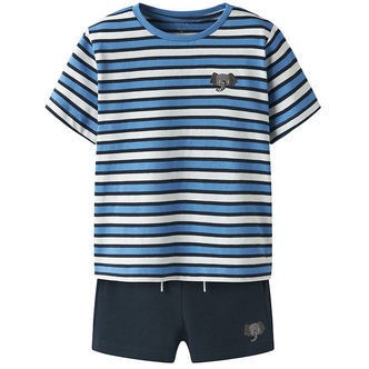 Name It Shortssæt - NmmJellan/Janko - Marina/W Dark Sapphire