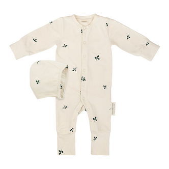 Moonboon Natdragt m. Babyhjelm - Gaveæske - Leaf