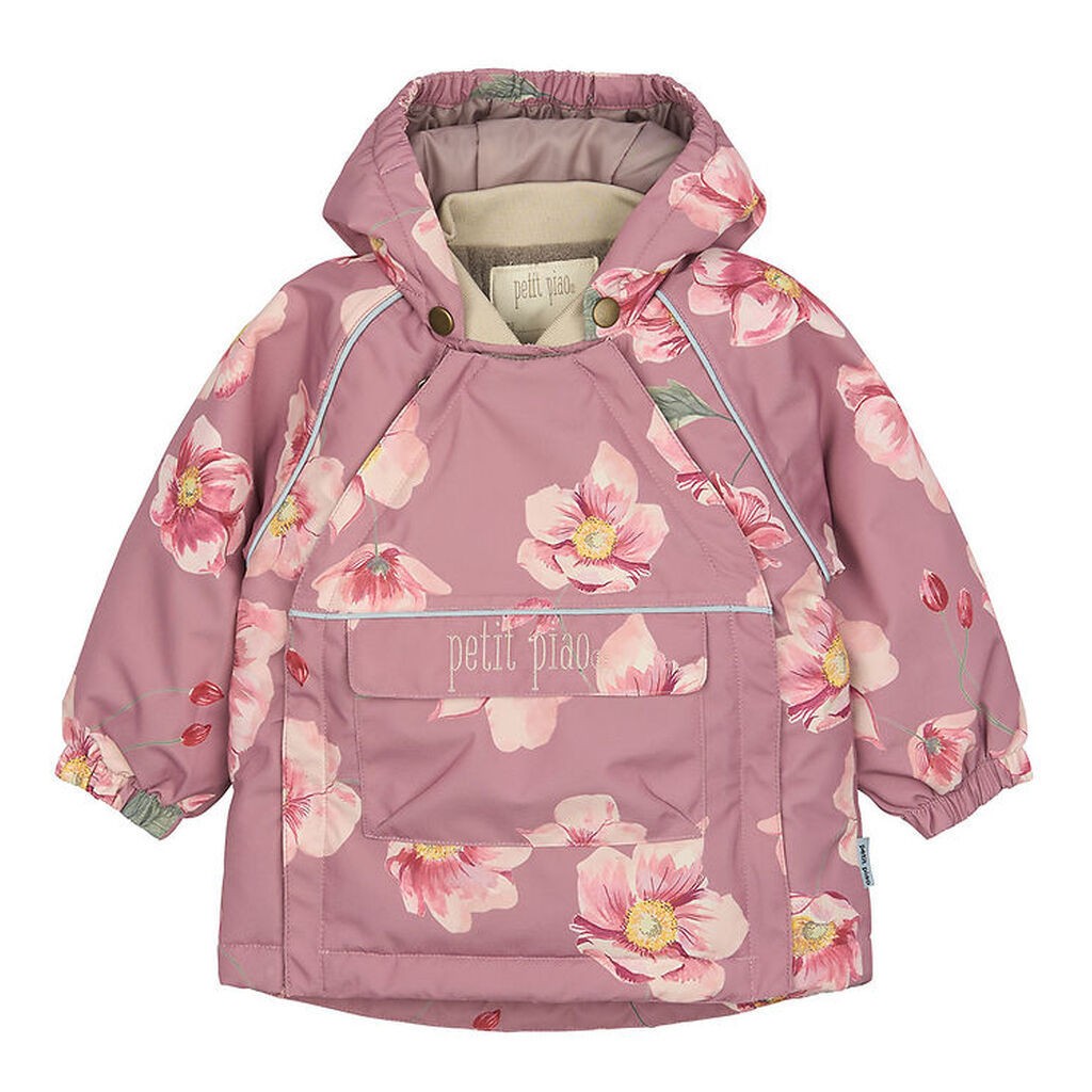 Petit Piao Vinterjakke - PPDard - Autumn Anemone AOP