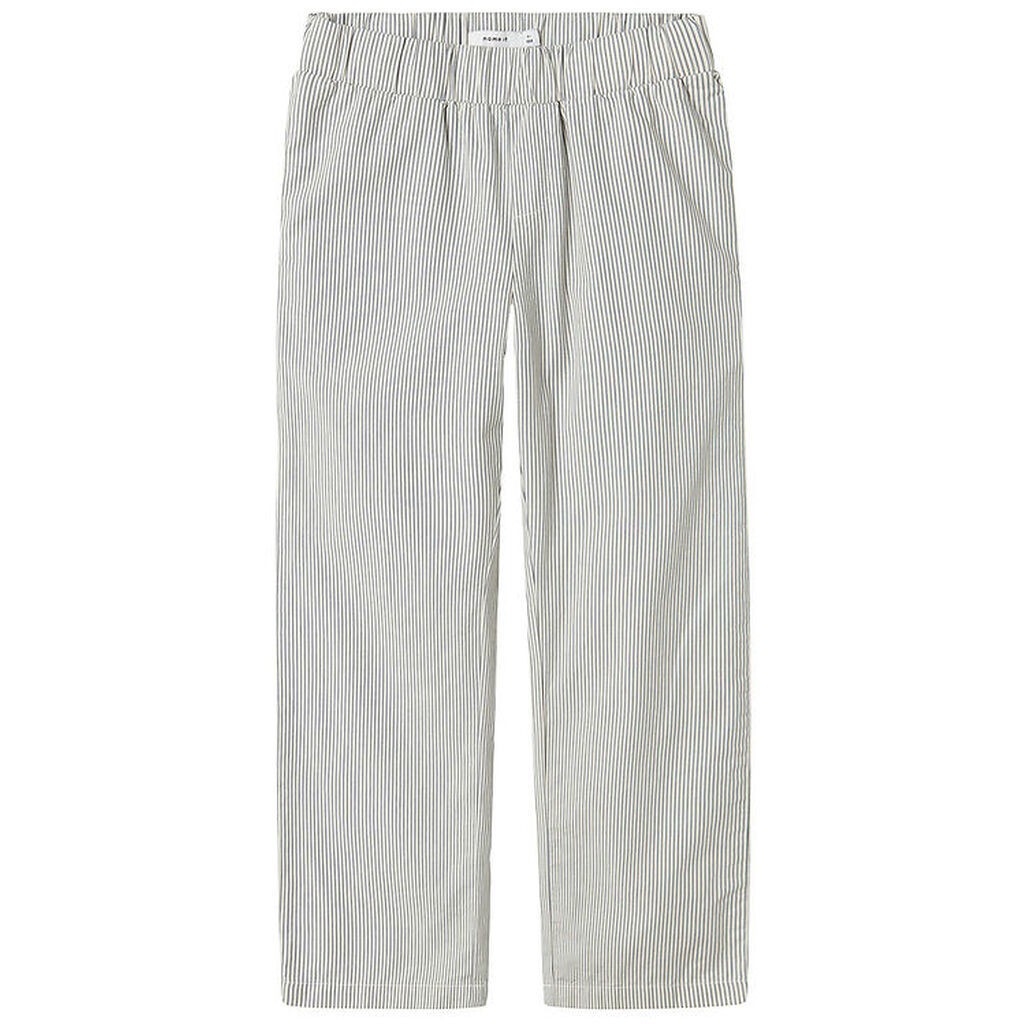 Name It Bukser - Noos - NknJela - China Blue/Hvidstribet