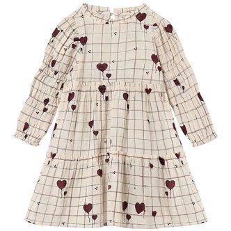 Fliink Kjole - Ilove - Sandshell Heart AOP