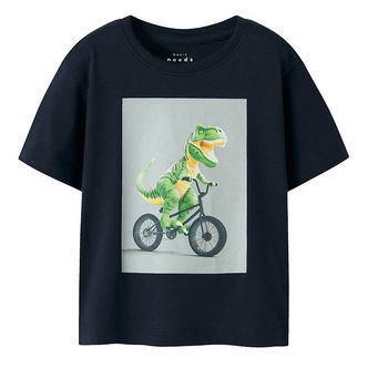 Name It T-shirt - NmmVoto - Navy Blazer/Dino Bike