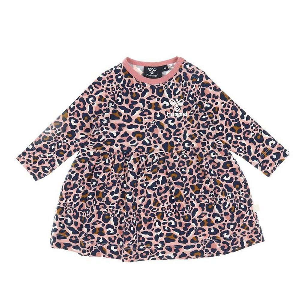 Hummel Kjole - hmlMarie - Pale Mauve m. Leopardprint