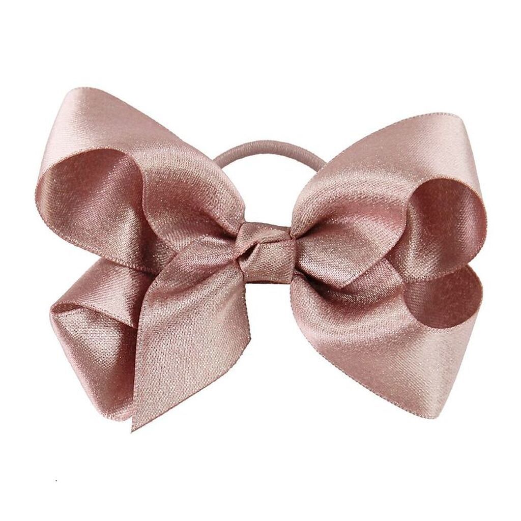 Little Wonders Hårelastik - Luana - 5 cm - Rosa m. Glimmer