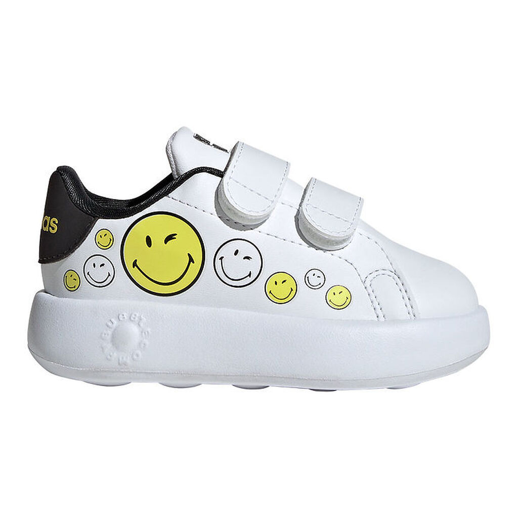 adidas Performance Sko - Advantage Smiley CF - Ftwwht/Byello/Cbl