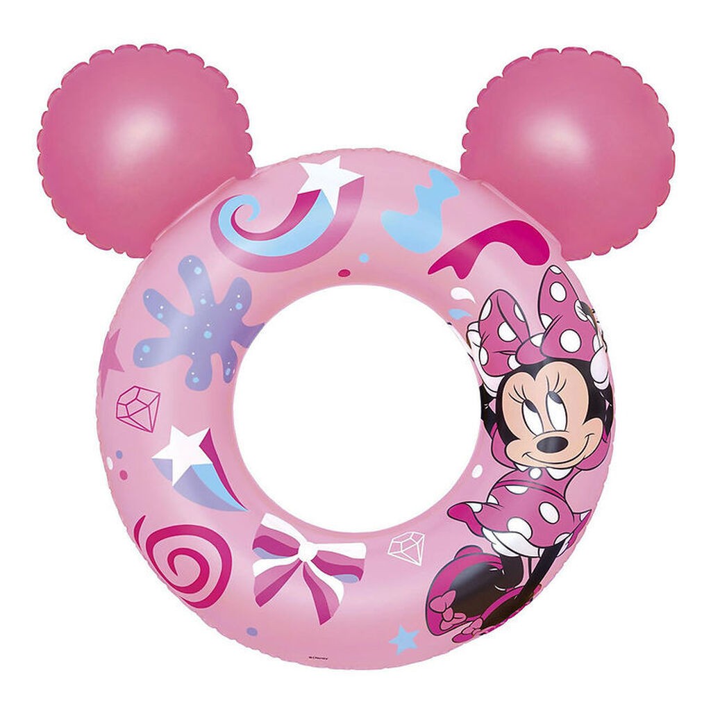 Bestway Badering m. Ører - 74 x 76 cm - Disney Junior - Minnie