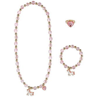 Name It Smykkesæt - Halskæde/Armbånd/Ring - NmfTibia - Pirouette